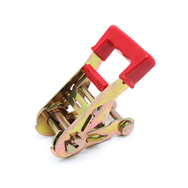 1.5Inch Ratchet Buckle Tay cầm bằng nhựa màu đỏ