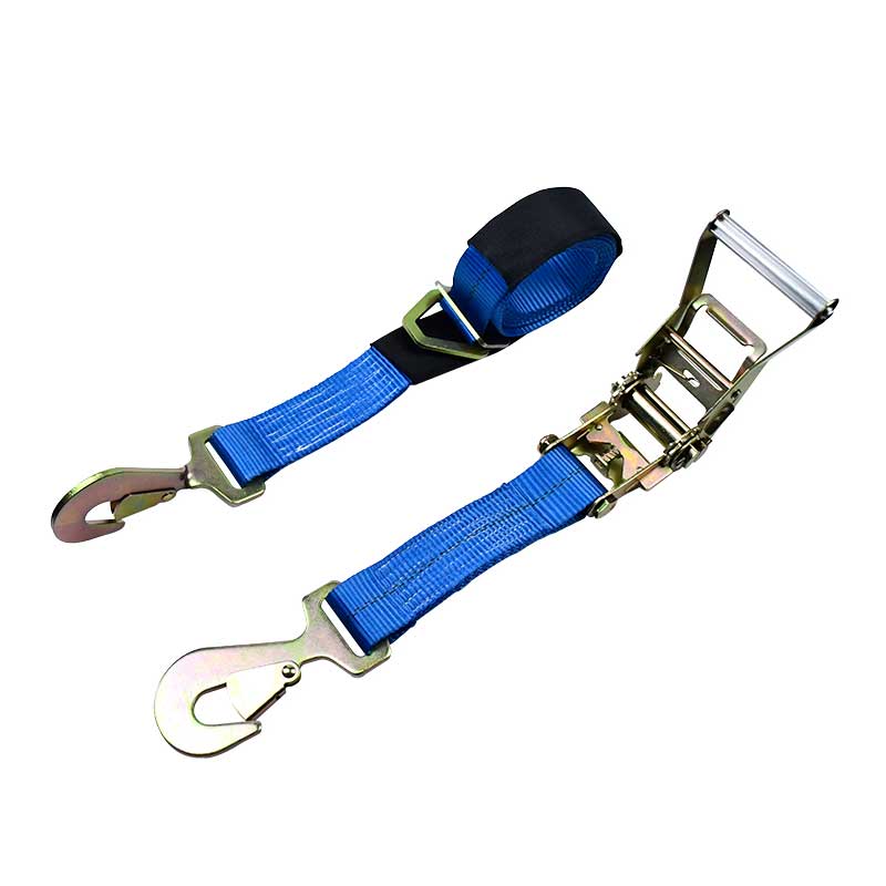 2 X 8 'Blue Auto Tie Down Dây đeo Ratchet Dây đeo trục 10.000 Lbs