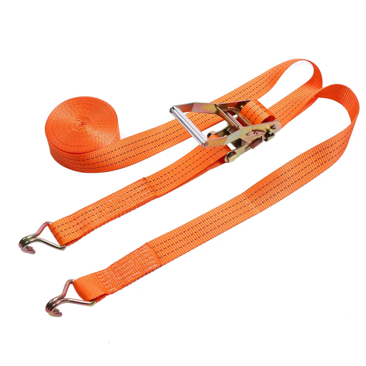 38mm 3T Colorer Zinc Tay cầm tiêu chuẩn Xe tải Ratchet Dây buộc hàng hóa