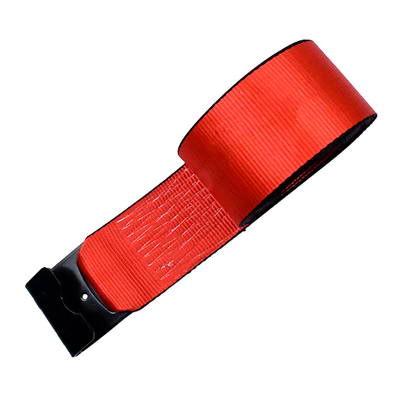 Dây đeo tời polyester màu đỏ 4 