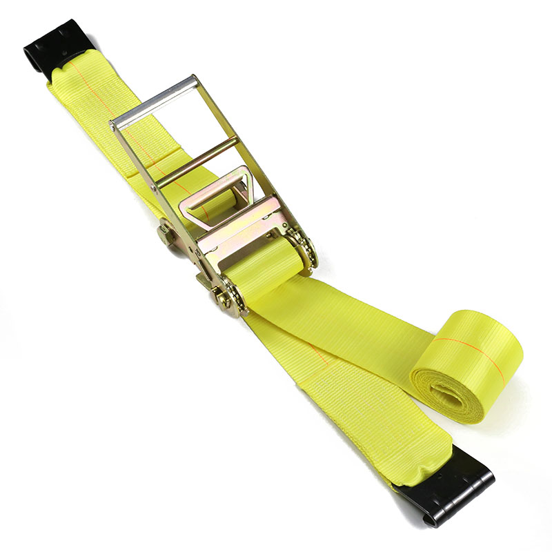 4INCH Dây đai Ratchet Móc phẳng