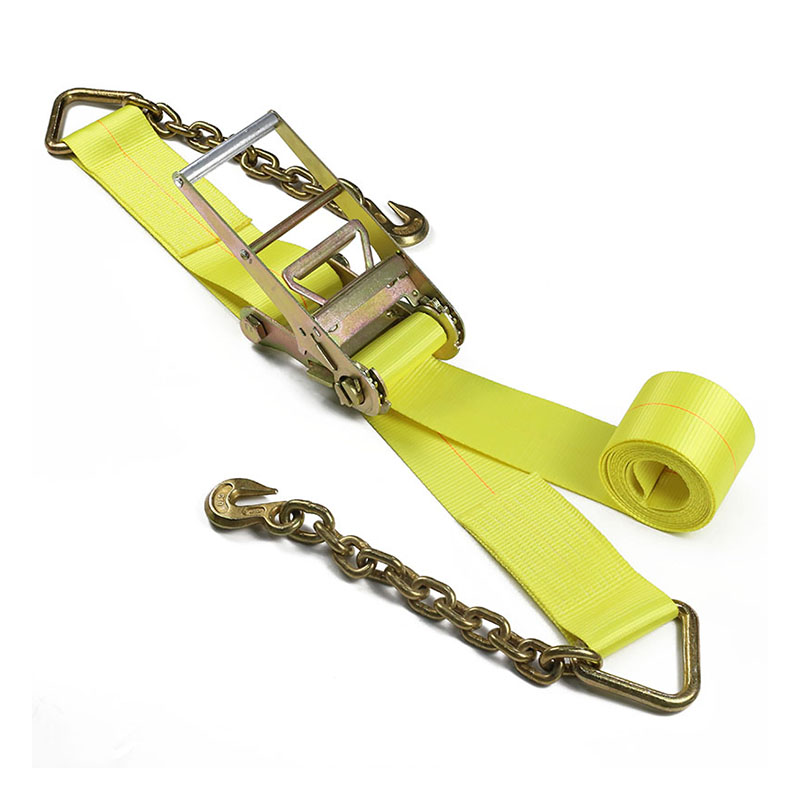 4INCH Ratchet Strap với phần mở rộng chuỗi