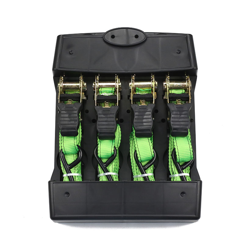 4 CÁI 1INCH Dây đai Ratchet bọc cao su