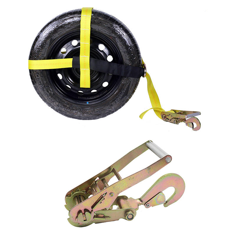 Bánh xe 2INCH có thể điều chỉnh Buộc xuống với móc treo D vòng